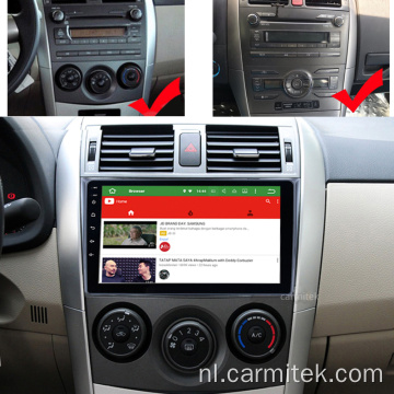 Octa Core Android Car Playr voor Corolla